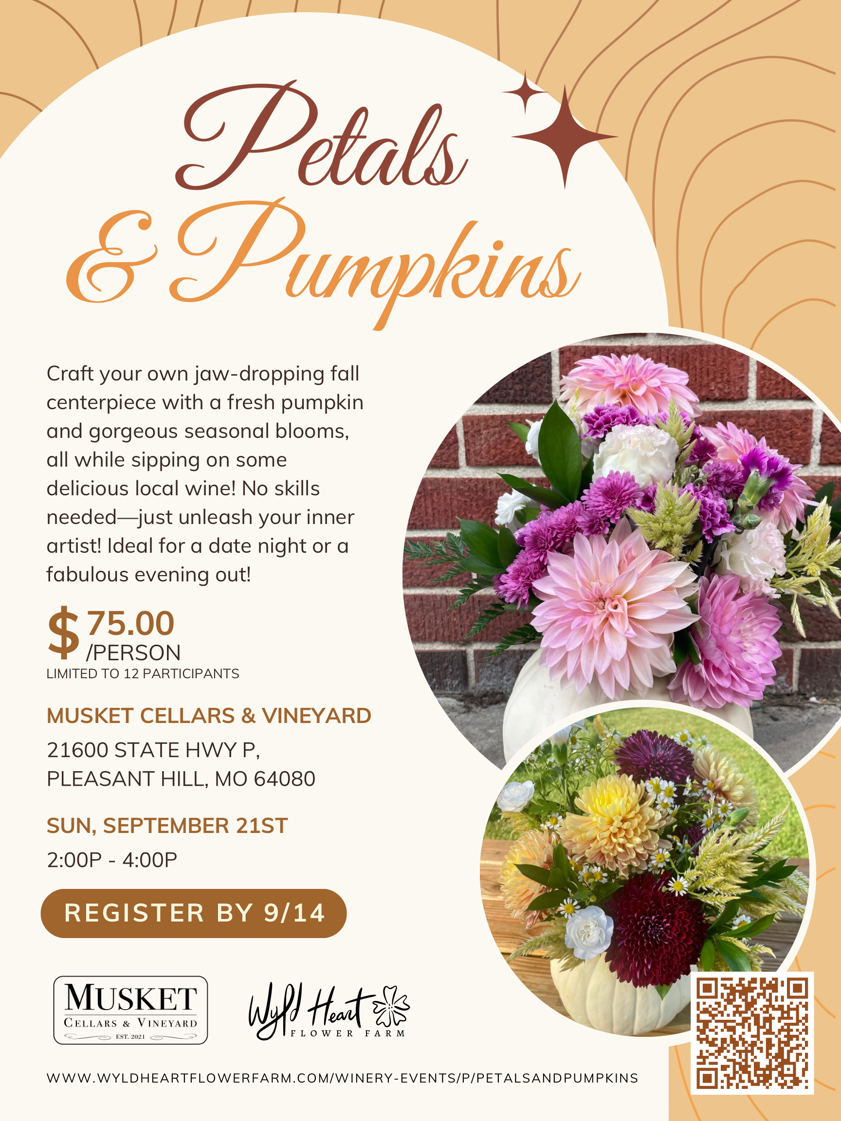 Petals & Pumpkins Event